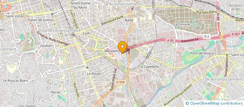 localisation de l'entreprise MONSIEUR STEPHANE TRINKL à MARSEILLE