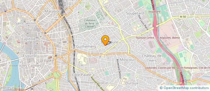 localisation de l'entreprise MONSIEUR STEPHANE TROMPE BAGUENARD à TOULOUSE