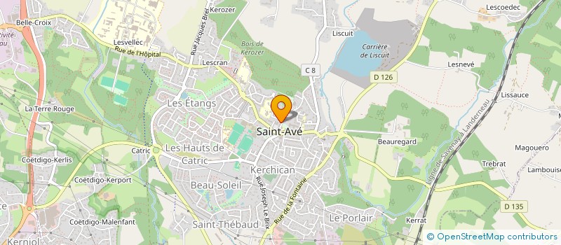 localisation de l'entreprise MONSIEUR STEPHANE TRONCHE  SAINT-AVE