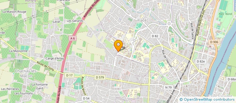 localisation de l'entreprise MONSIEUR STEPHANE TROUILLET à CHARNAY-LES-MACON