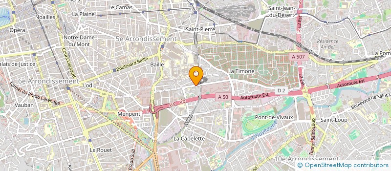 localisation de l'entreprise MONSIEUR STEPHANE TRUCHI à MARSEILLE
