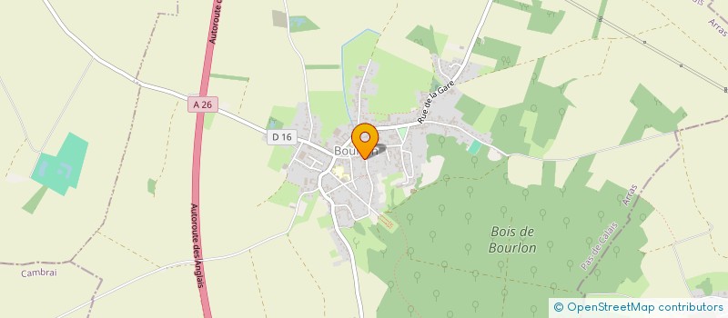 localisation de l'entreprise MONSIEUR STEPHANE TRUY  BOURLON