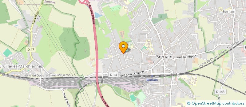 localisation de l'entreprise MONSIEUR STEPHANE TUBACKI  SOMAIN