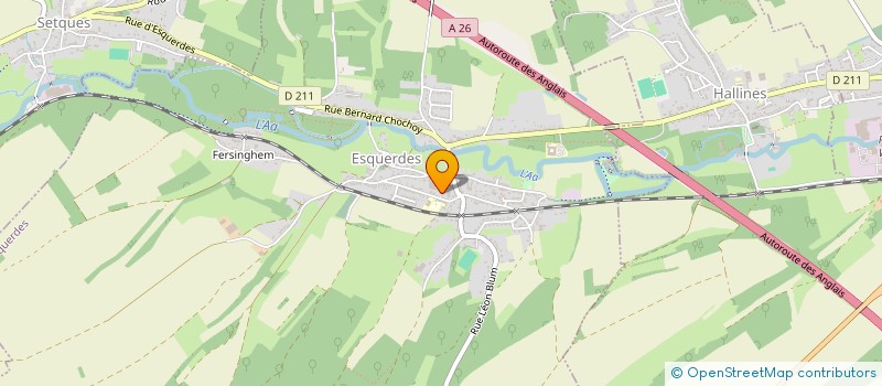 localisation de l'entreprise MONSIEUR STEPHANE TUROWSKI  ESQUERDES