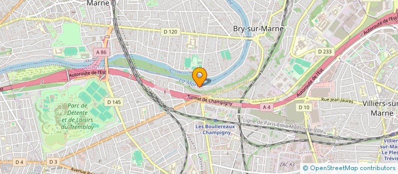 localisation de l'entreprise MONSIEUR STEPHANE UGOLINI  BRY-SUR-MARNE