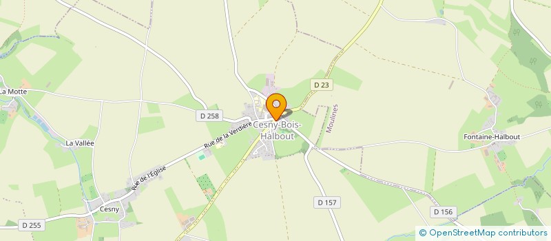 localisation de l'entreprise MONSIEUR STEPHANE ULIENY  FRESNEY-LE-VIEUX