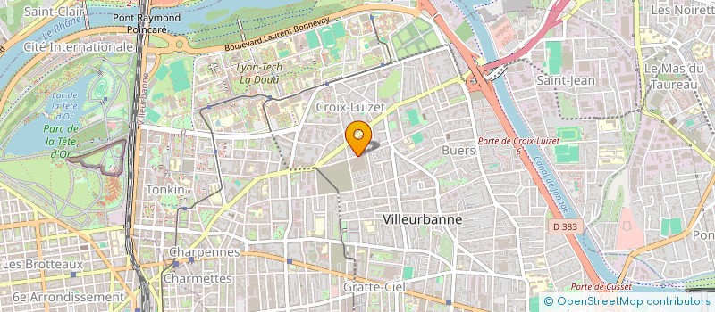 localisation de l'entreprise MONSIEUR STEPHANE ULLDEMOLINS  VILLEURBANNE