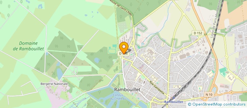 localisation de l'entreprise MONSIEUR STEPHANE UNG  RAMBOUILLET