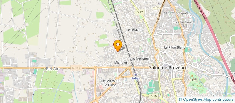 localisation de l'entreprise MONSIEUR STEPHANE URSO  SALON-DE-PROVENCE