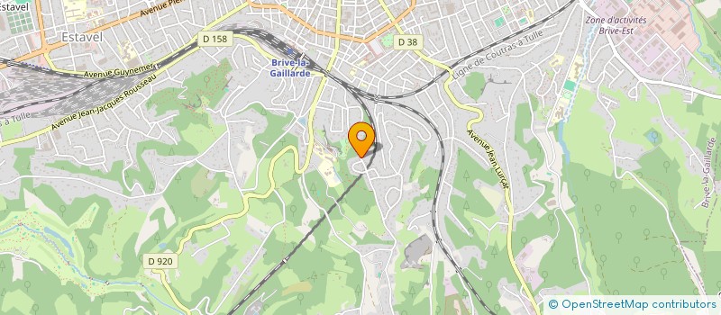 localisation de l'entreprise MONSIEUR STEPHANE VACHER  BRIVE-LA-GAILLARDE