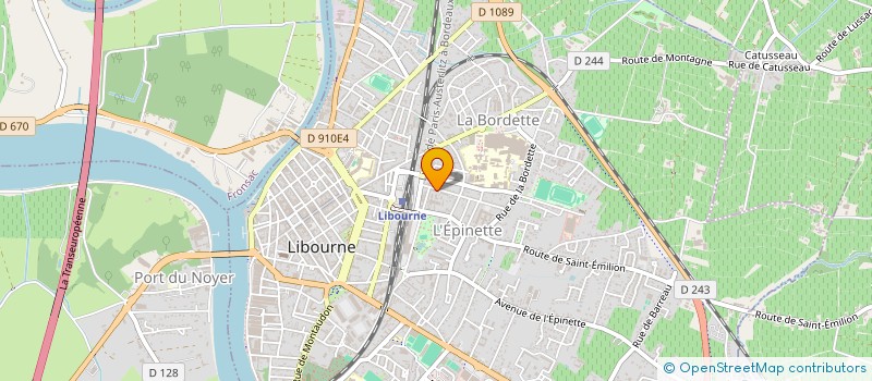 localisation de l'entreprise MONSIEUR STEPHANE VACHER à LIBOURNE