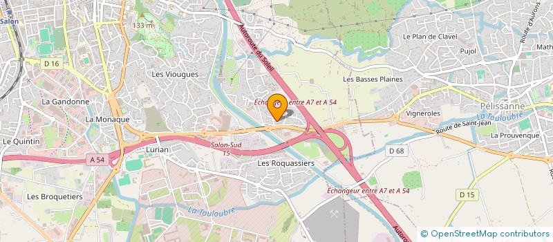 localisation de l'entreprise MONSIEUR STEPHANE VAILLANT  SALON-DE-PROVENCE