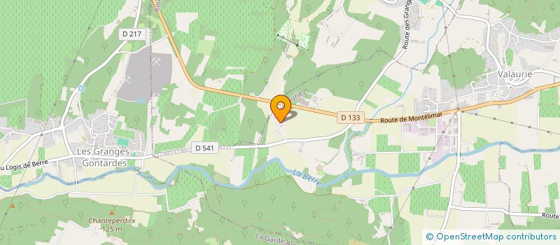 localisation de l'entreprise MONSIEUR STEPHANE VALENTIN  VALAURIE