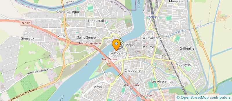 localisation de l'entreprise MONSIEUR STEPHANE VALLE à ARLES