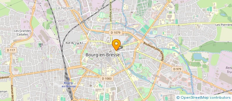 localisation de l'entreprise MONSIEUR STEPHANE VALLEE à BOURG-EN-BRESSE
