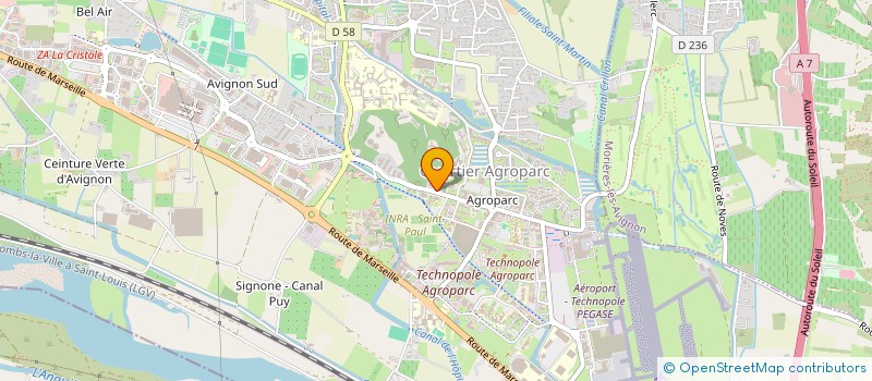 localisation de l'entreprise MONSIEUR STEPHANE VAN GEHUCHTEN  AVIGNON