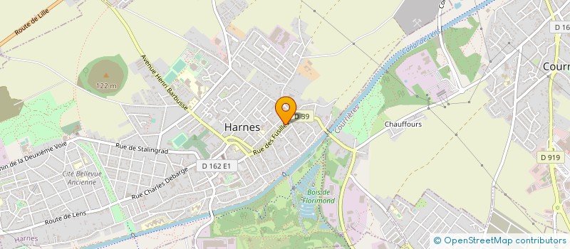 localisation de l'entreprise MONSIEUR STEPHANE VANDEKANDELAERE  HARNES