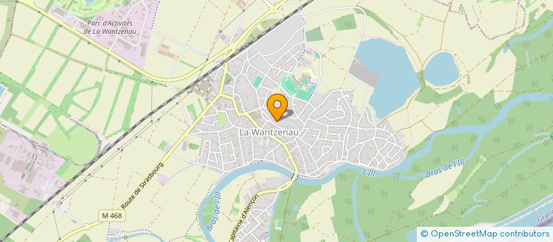 localisation de l'entreprise MONSIEUR STEPHANE VANDROUX  LA WANTZENAU
