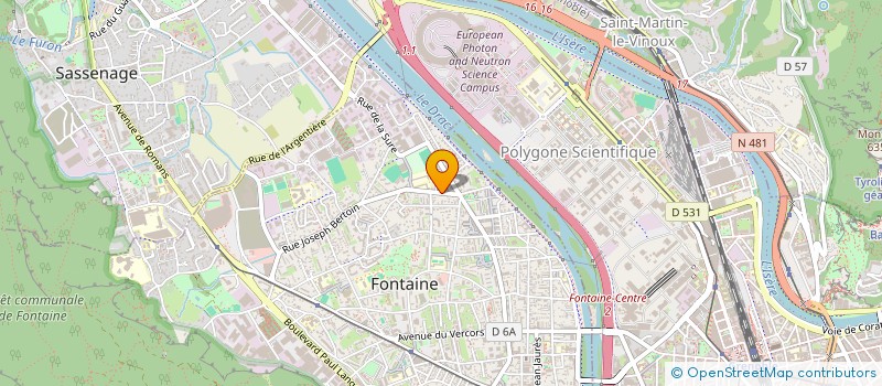 localisation de l'entreprise MONSIEUR STEPHANE VANHILLE  FONTAINE