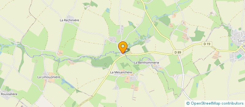 localisation de l'entreprise MONSIEUR STEPHANE VANNIER  SAINT-MAURICE-LE-GIRARD