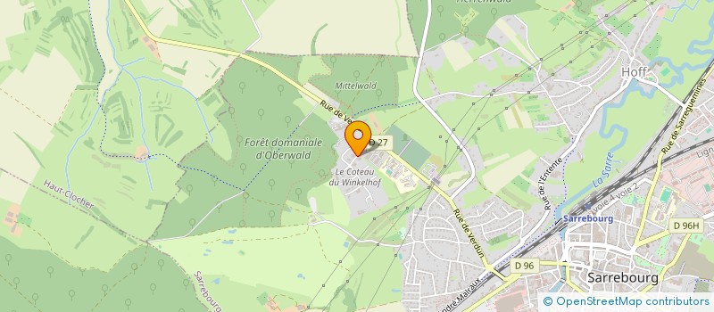 localisation de l'entreprise MONSIEUR STEPHANE VANONI à SARREBOURG