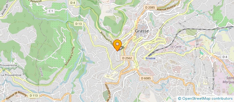 localisation de l'entreprise MONSIEUR STEPHANE VAQUETTE  GRASSE