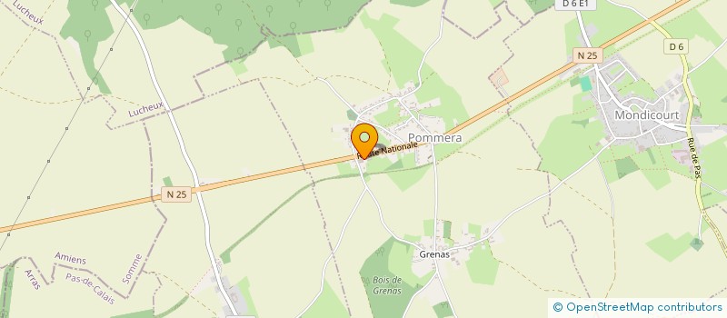 localisation de l'entreprise MONSIEUR STEPHANE VARETZ  POMMERA