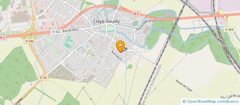 localisation de l'entreprise MONSIEUR STEPHANE VARGA  CLAYE-SOUILLY