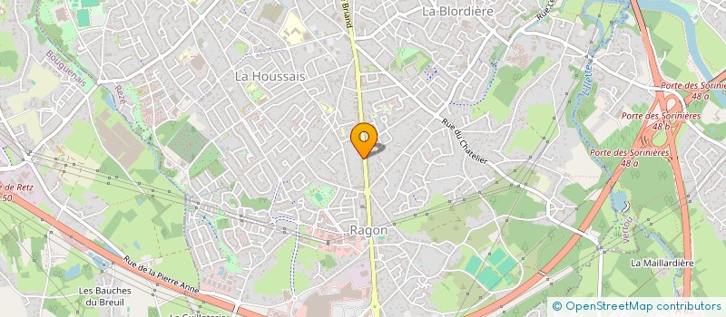 localisation de l'entreprise MONSIEUR STEPHANE VAUCARD à REZE