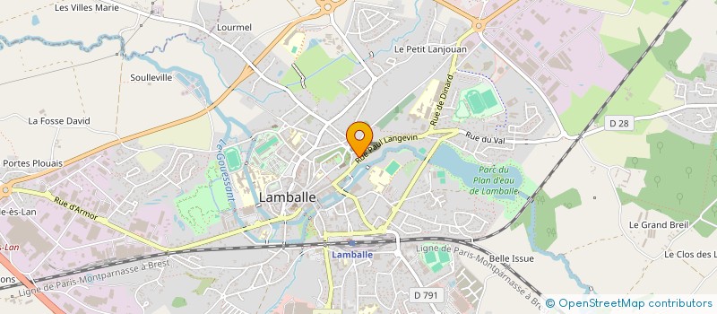 localisation de l'entreprise MONSIEUR STEPHANE VEAU  LAMBALLE-ARMOR