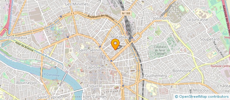 localisation de l'entreprise MONSIEUR STEPHANE VEDRENNE à TOULOUSE
