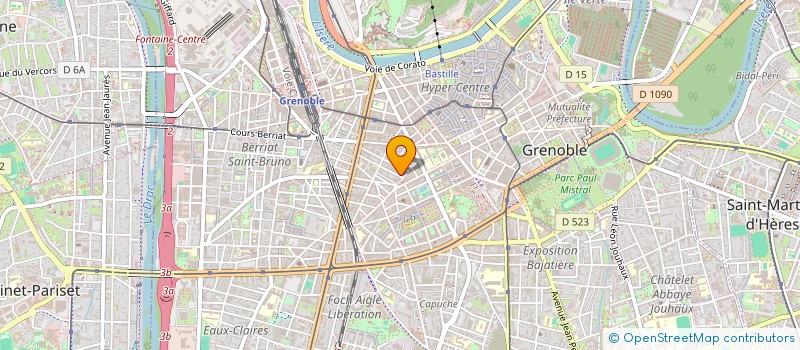 localisation de l'entreprise MONSIEUR STEPHANE VERCOUTERE à GRENOBLE