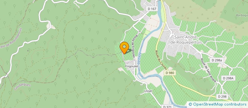 localisation de l'entreprise MONSIEUR STEPHANE VERDI  SAINT-ANDRE-DE-ROQUEPERTUIS