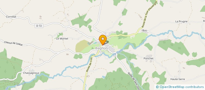 localisation de l'entreprise MONSIEUR STEPHANE VERDIER  BAGNOLS