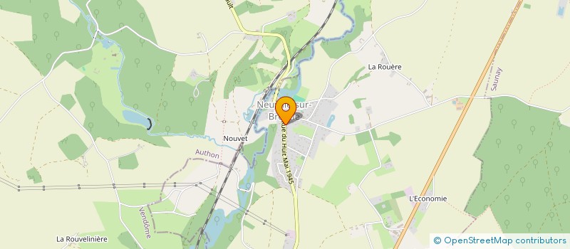 localisation de l'entreprise MONSIEUR STEPHANE VERDIER  LES HERMITES