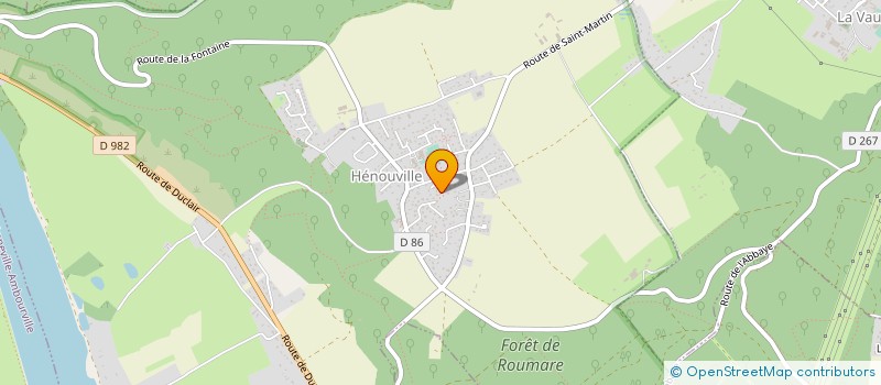 localisation de l'entreprise MONSIEUR STEPHANE VERDURE  HENOUVILLE