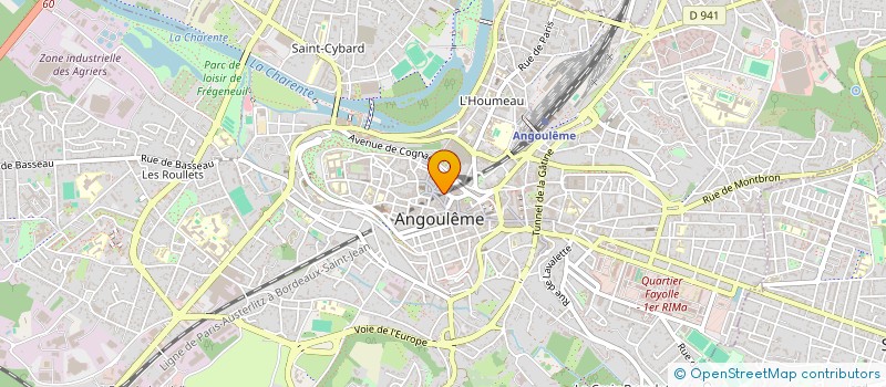 localisation de l'entreprise MONSIEUR STEPHANE VERGNAUD à ANGOULEME