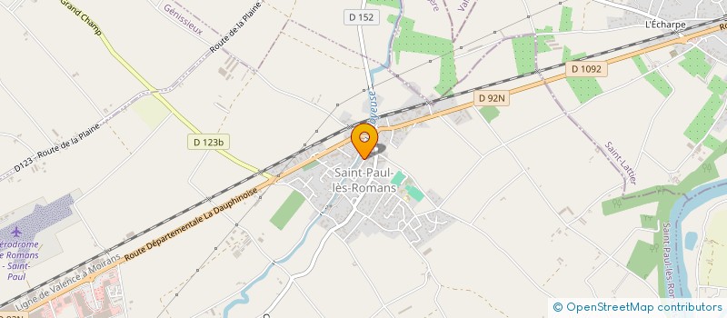 localisation de l'entreprise MONSIEUR STEPHANE VERICEL  SAINT-PAUL-LES-ROMANS