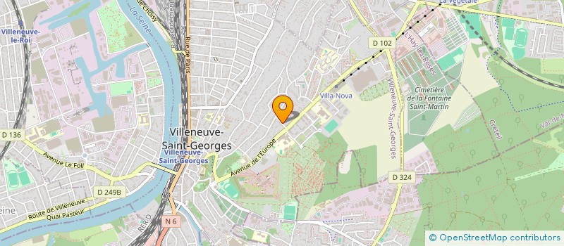 localisation de l'entreprise MONSIEUR STEPHANE VERNET à VILLENEUVE-SAINT-GEORGES