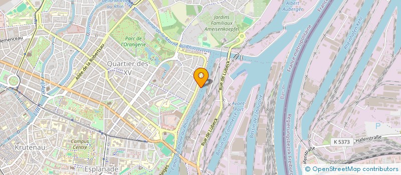 localisation de l'entreprise MONSIEUR STEPHANE VETTER  STRASBOURG