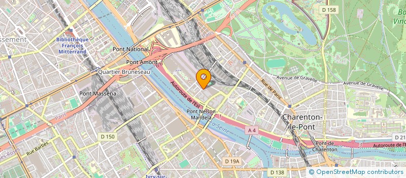 localisation de l'entreprise MONSIEUR STEPHANE VIAL  CHARENTON-LE-PONT