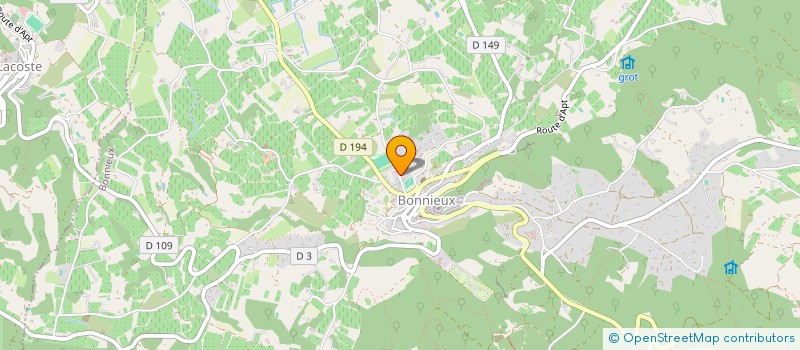 localisation de l'entreprise MONSIEUR STEPHANE VIAL  BONNIEUX