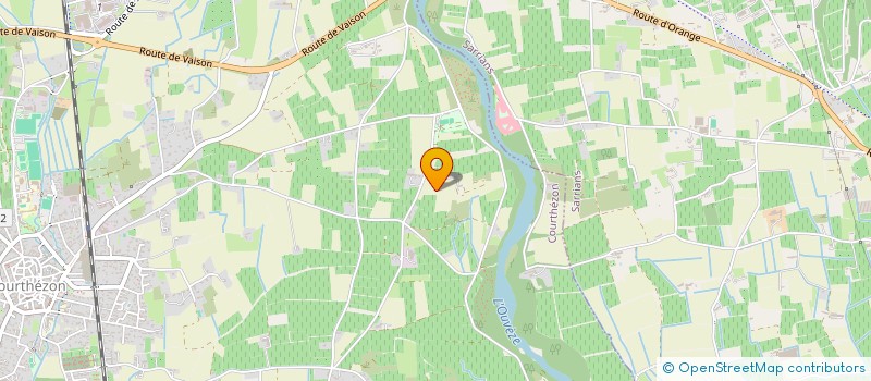 localisation de l'entreprise MONSIEUR STEPHANE VIAL  COURTHEZON