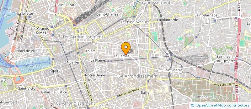 localisation de l'entreprise MONSIEUR STEPHANE VIALA à MARSEILLE