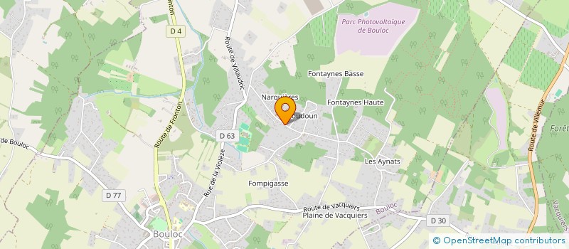 localisation de l'entreprise MONSIEUR STEPHANE VIBERT  BOULOC