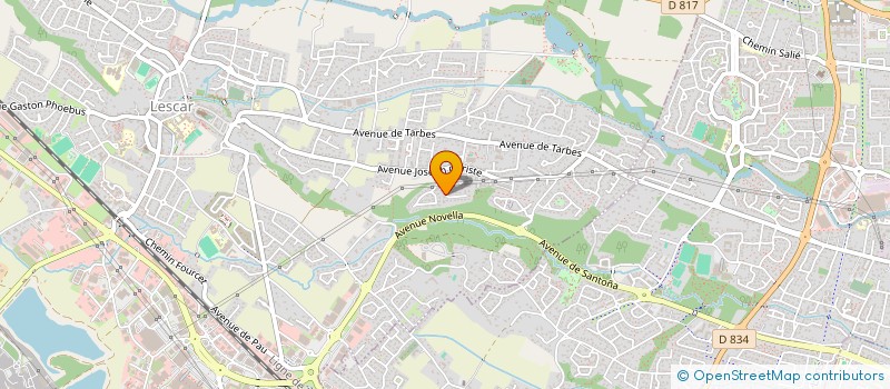 localisation de l'entreprise MONSIEUR STEPHANE VICENT  LESCAR