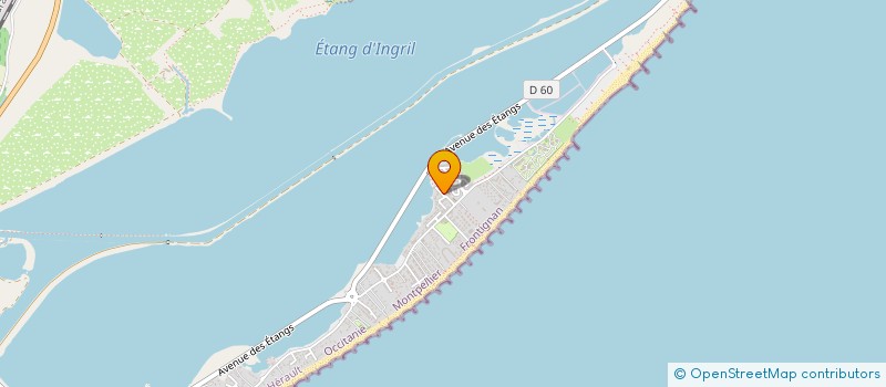 localisation de l'entreprise MONSIEUR STEPHANE VICTORION à FRONTIGNAN