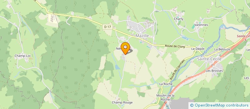 localisation de l'entreprise MONSIEUR STEPHANE VIDAL  MAZILLE