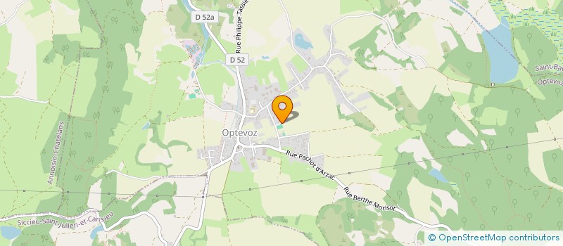 localisation de l'entreprise MONSIEUR STEPHANE VIDAL  OPTEVOZ