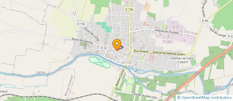 localisation de l'entreprise MONSIEUR STEPHANE VIDAL à BOURG-CHARENTE